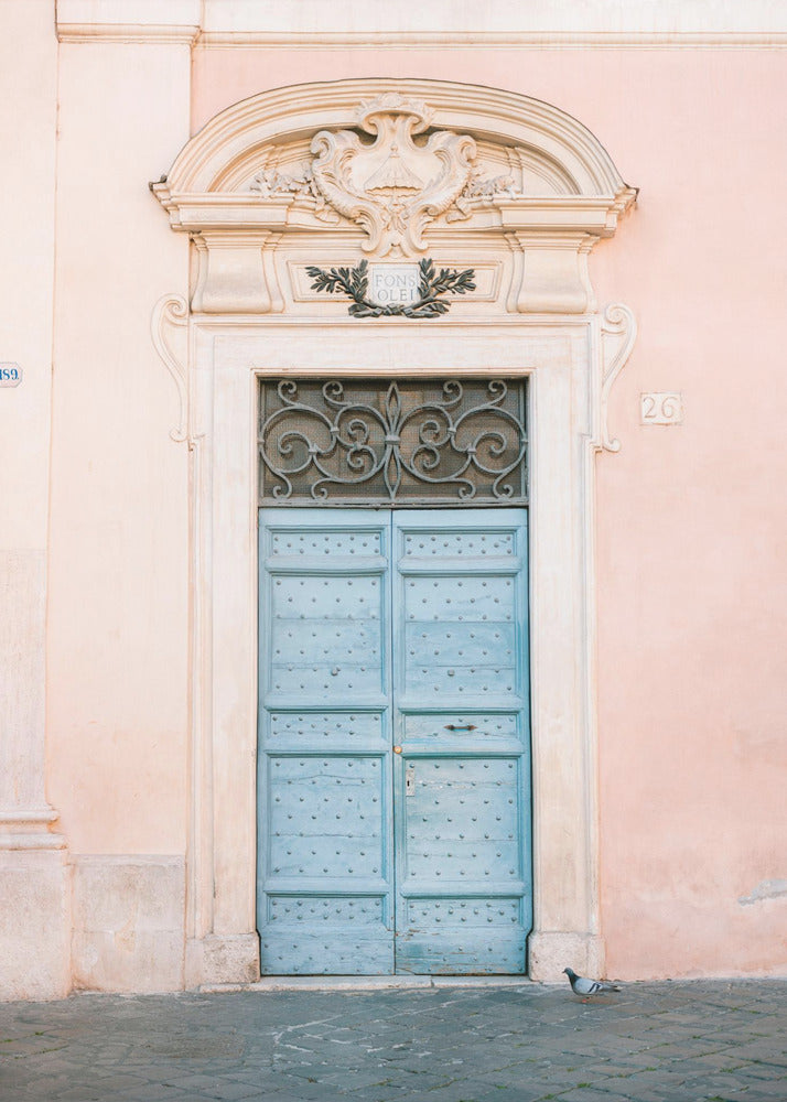 Pastell Trastevere - Reisefotografering i Roma, Italia | Lerretsbilder