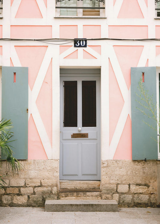 Rue de Cremieux numer 30 - Paryż | Wydruki na łótnie