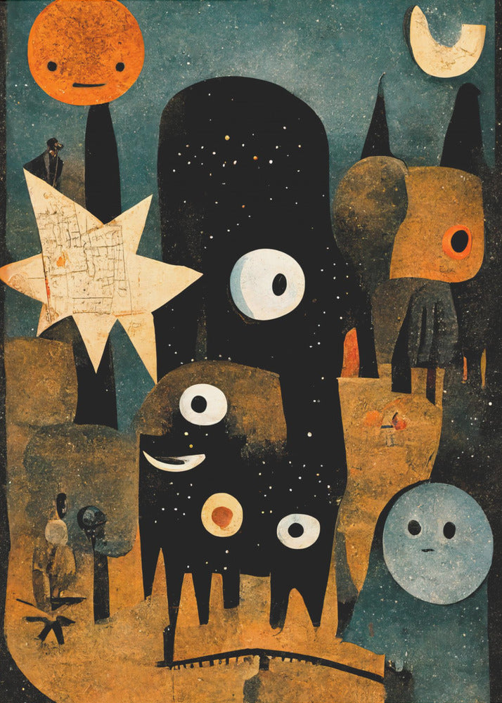Himmelska varelser | Poster