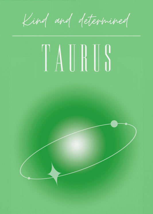 Taurus stjärnteckentryck | Poster