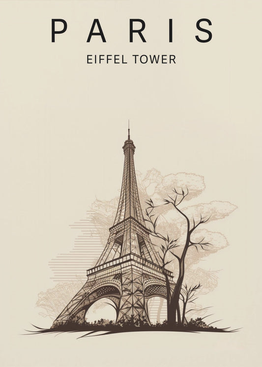 Torre Eiffel de París | Impresiones en Lienzo
