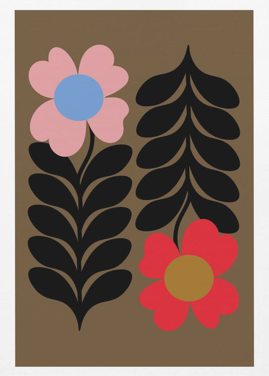 Fiori Oro | Stampe su Tela