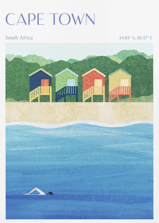 Cape Town, Sør-Afrika | Lerretsbilder