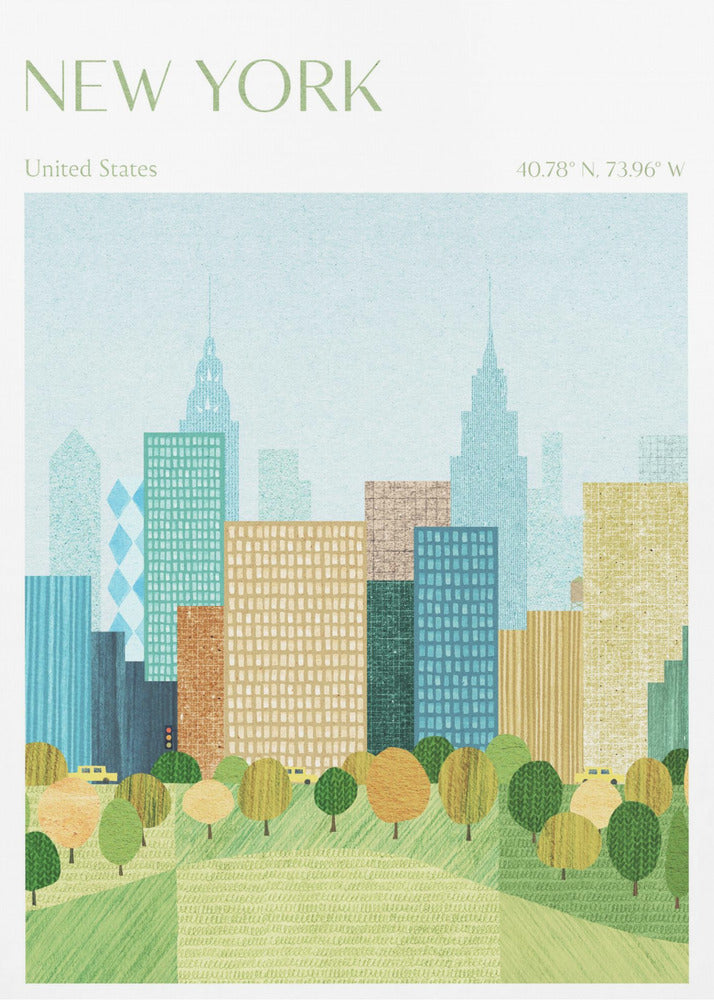 New York, Central Park | Stampe su Tela