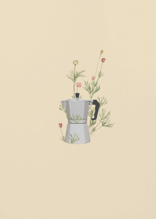 Blomstermoka express | Lerretsbilder
