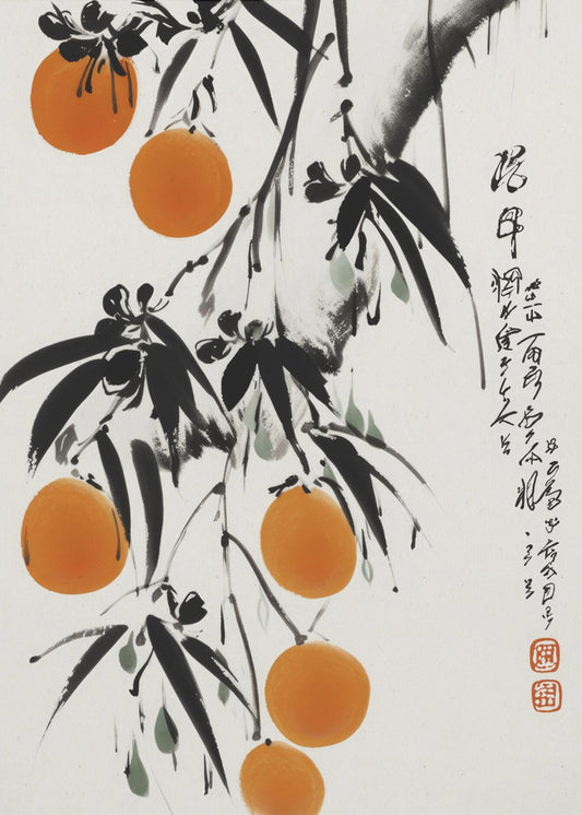 Japanese Oranges | Poster