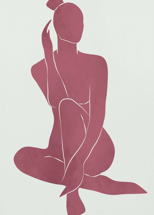 Henri Matisse Minimalistinen nainen #3 | Canvastaulut