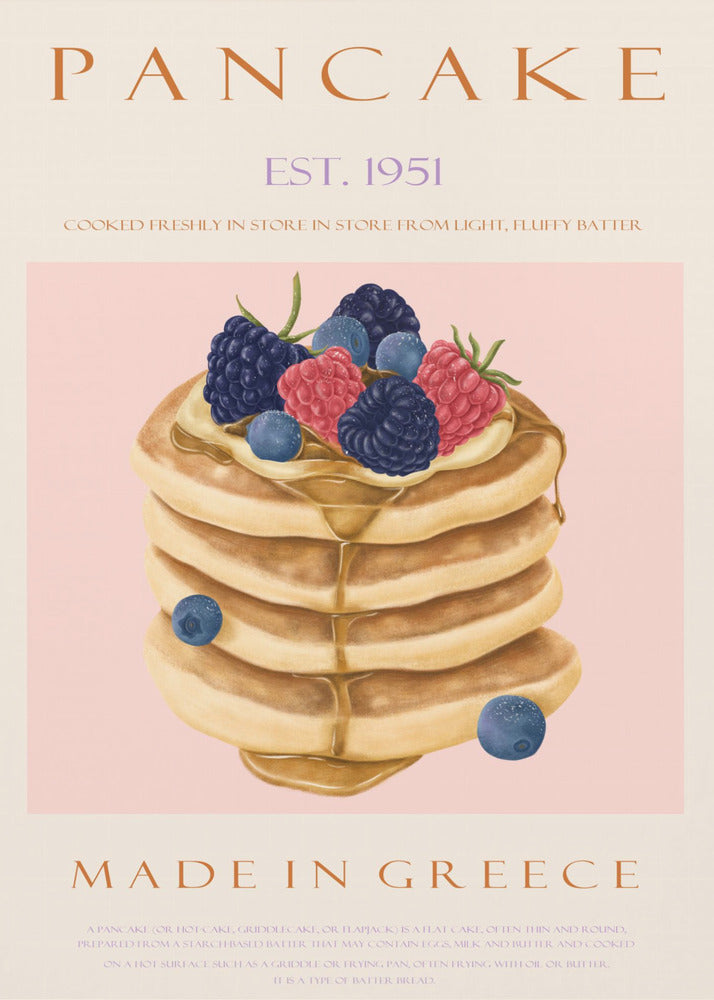 Pancakes Est. 1951 | Poster