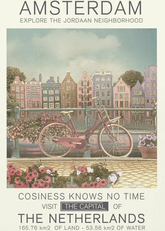 Wydruk Amsterdam | Wydruki na łótnie
