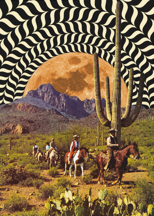 Illusionary Cowboys | Poster
