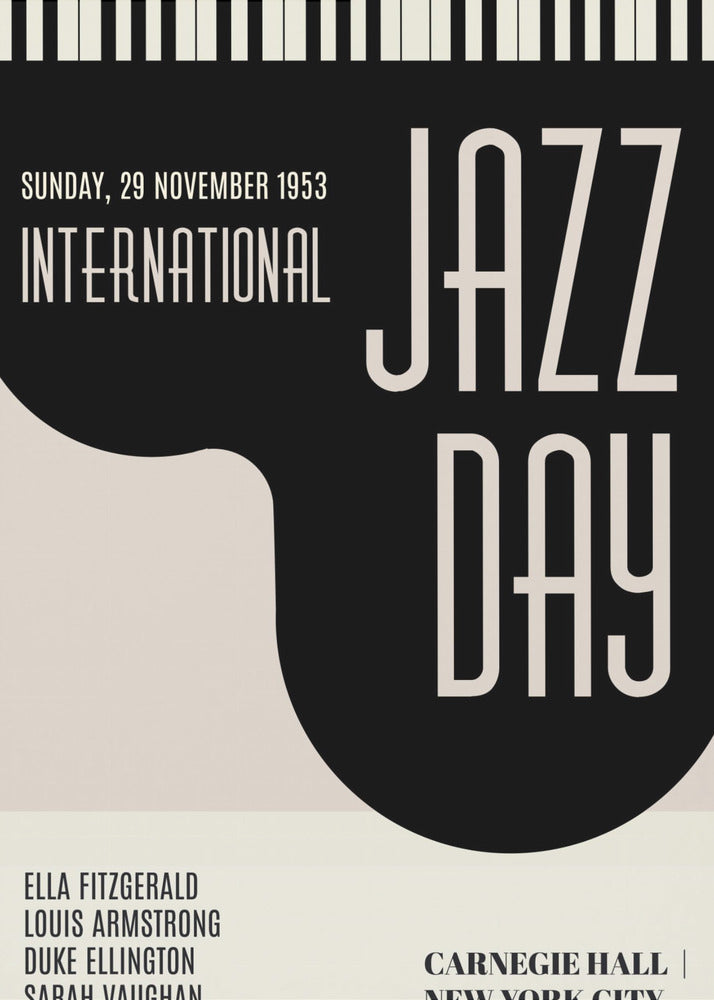 Días de jazz | Impresiones en Lienzo