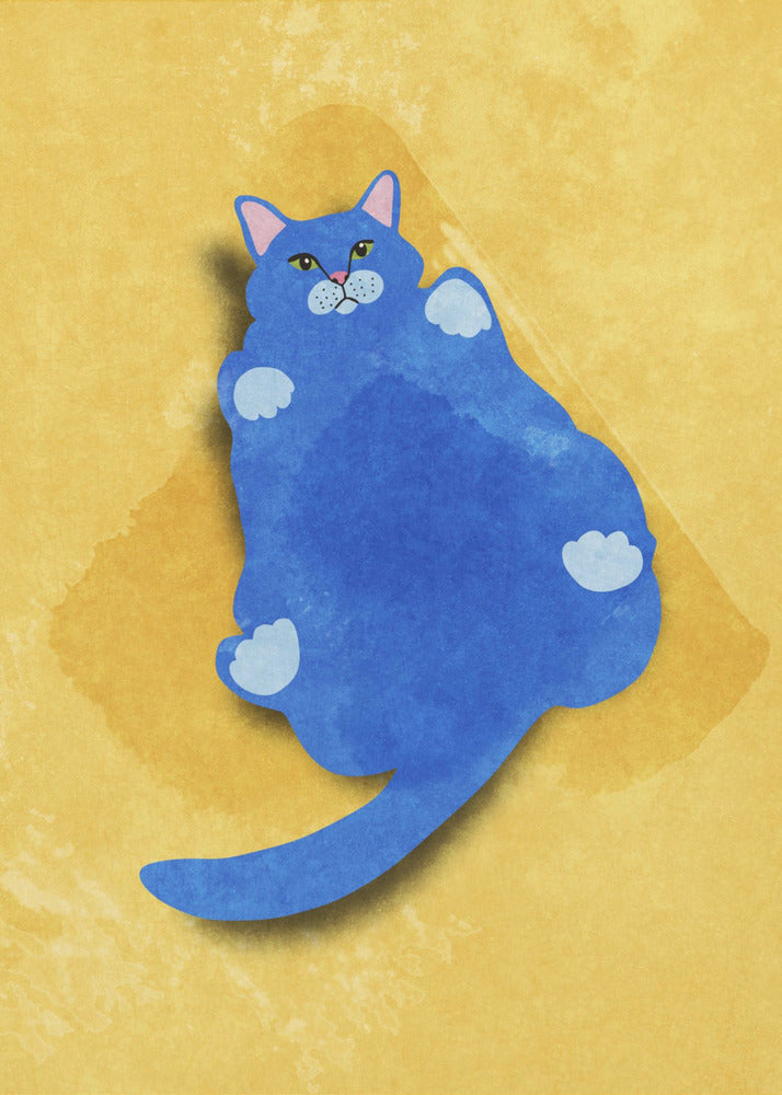 Fette Katze | Leinwand-Bilder