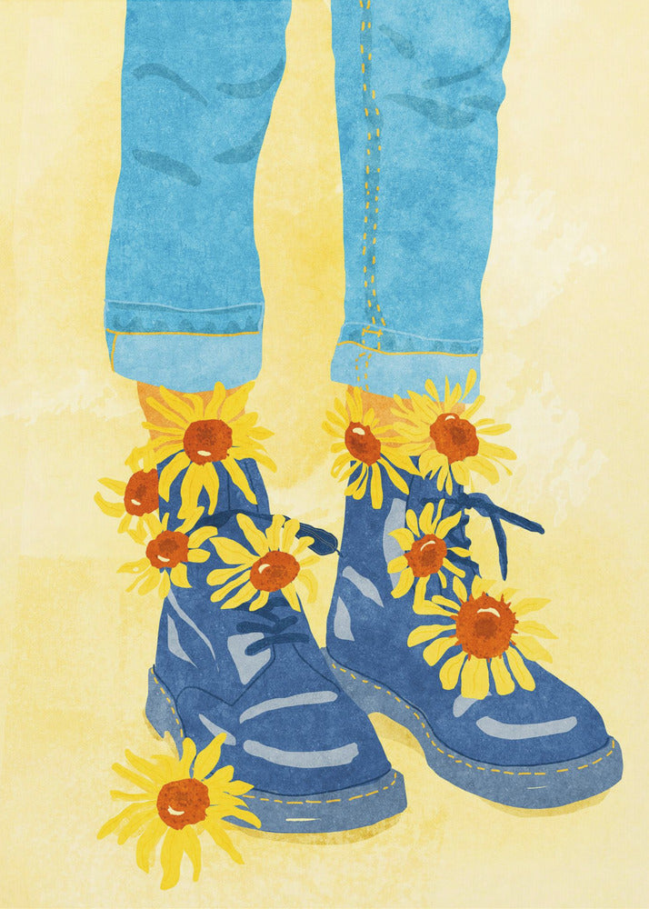 Sunflower Walk | Canvas