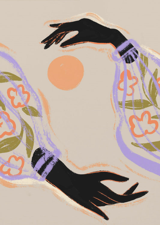 Omfamna solen | Canvas
