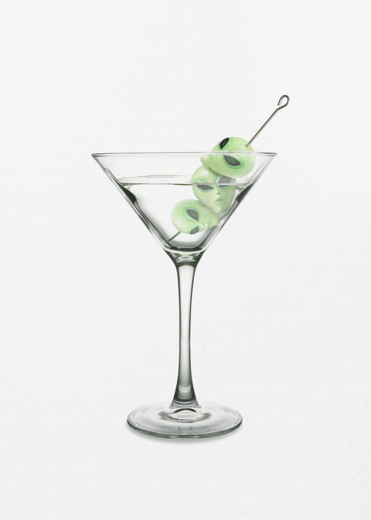 UFO Martini | Poster