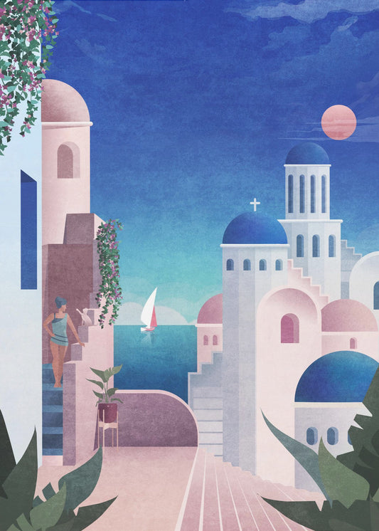 Santorini | Canvas