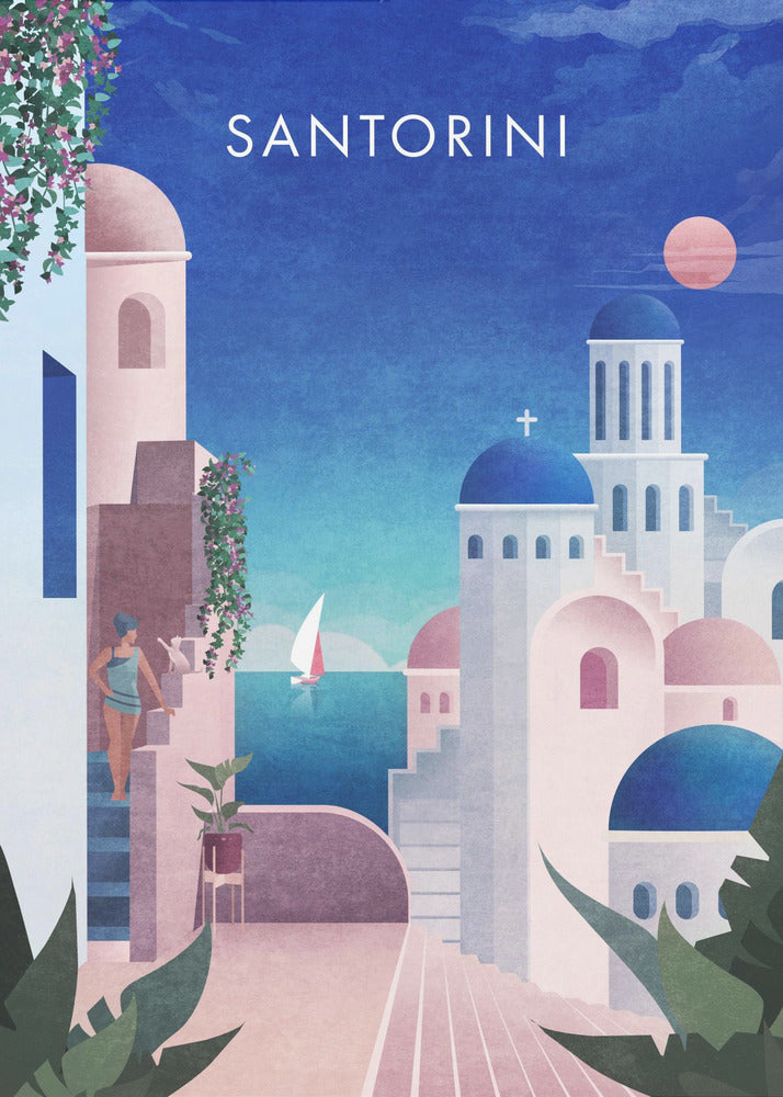 Santorini-tekst.png | Lerretsbilder