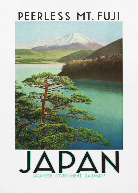 Viajes a Japón en la década de 1930 Posters  - Impresiones de Arte Ferrocarriles del Gobierno Japonés | Impresiones en Lienzo