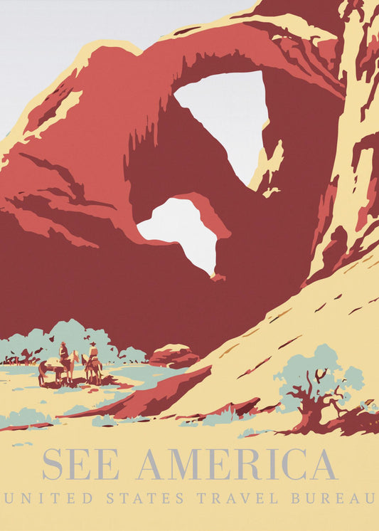 Voir l'Amérique Posters - Affiche Artistique | Tableaux sur Toile