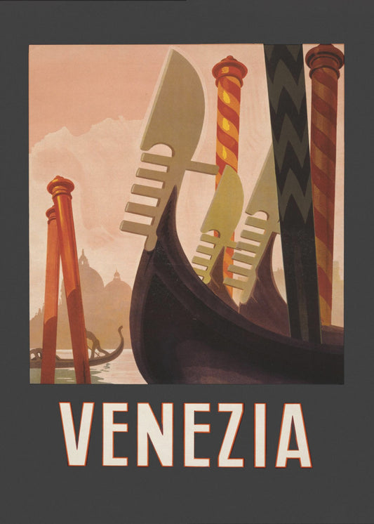 Venise Posters - Affiche Artistique Sombre | Tableaux sur Toile