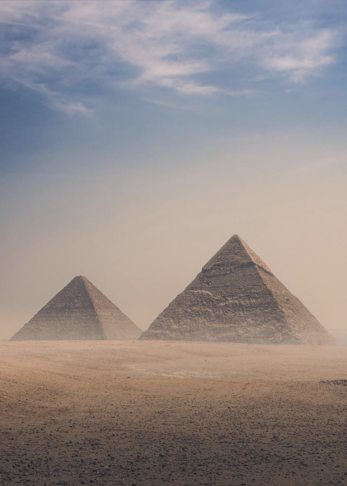 Grandi Piramidi di Giza, Il Cairo, Egitto | Stampe su Tela