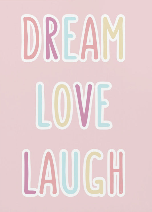 Rêve Amour Rire | Posters - Affiche Artistique