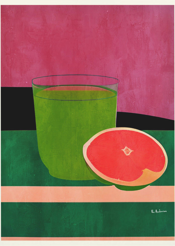 Pink, Little Grapefruit | Poster