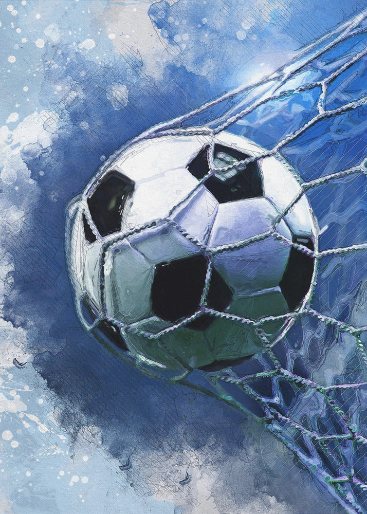 Arte deportivo del fútbol 3 | Impresiones en Lienzo