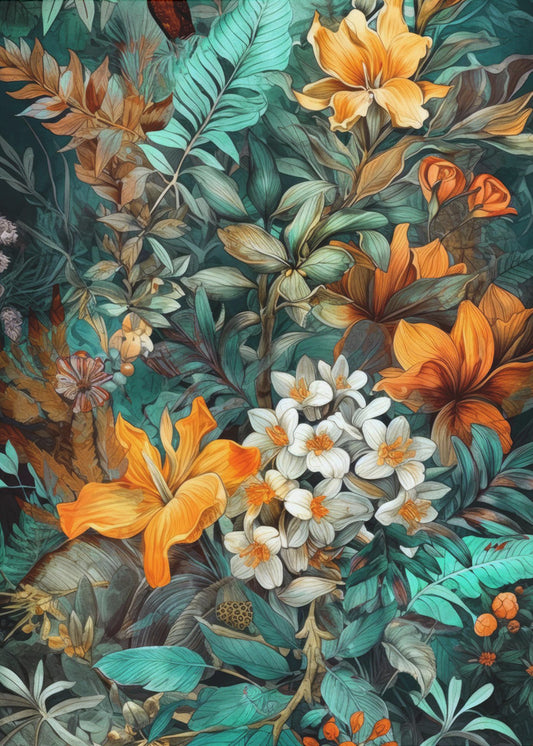 Tropical flora 3 | Poster
