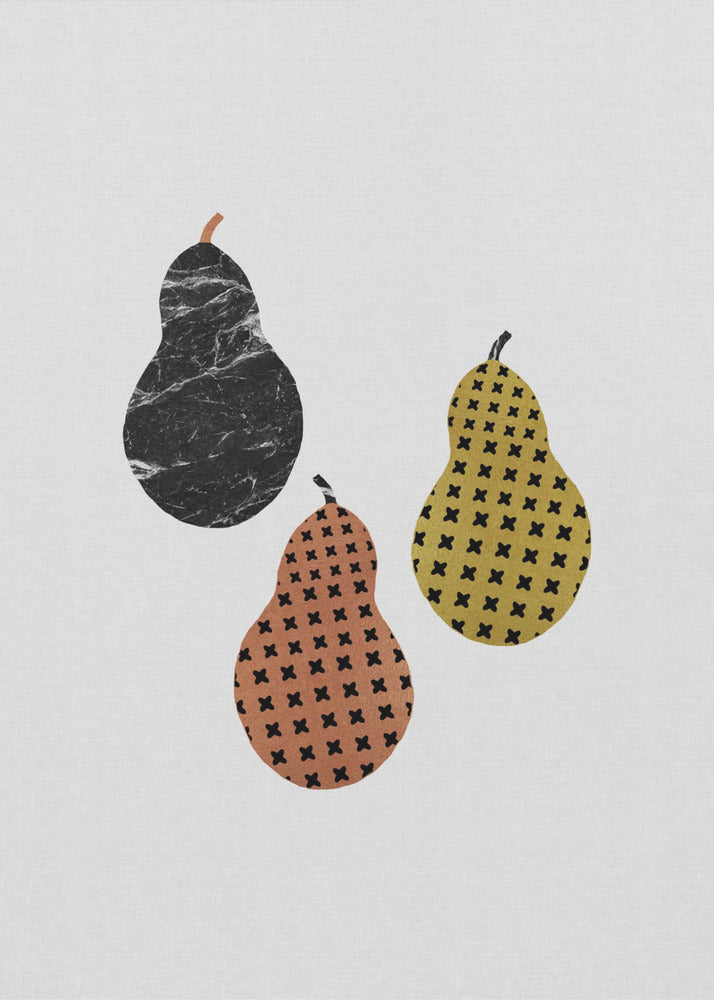 Scandi Pears | Poster