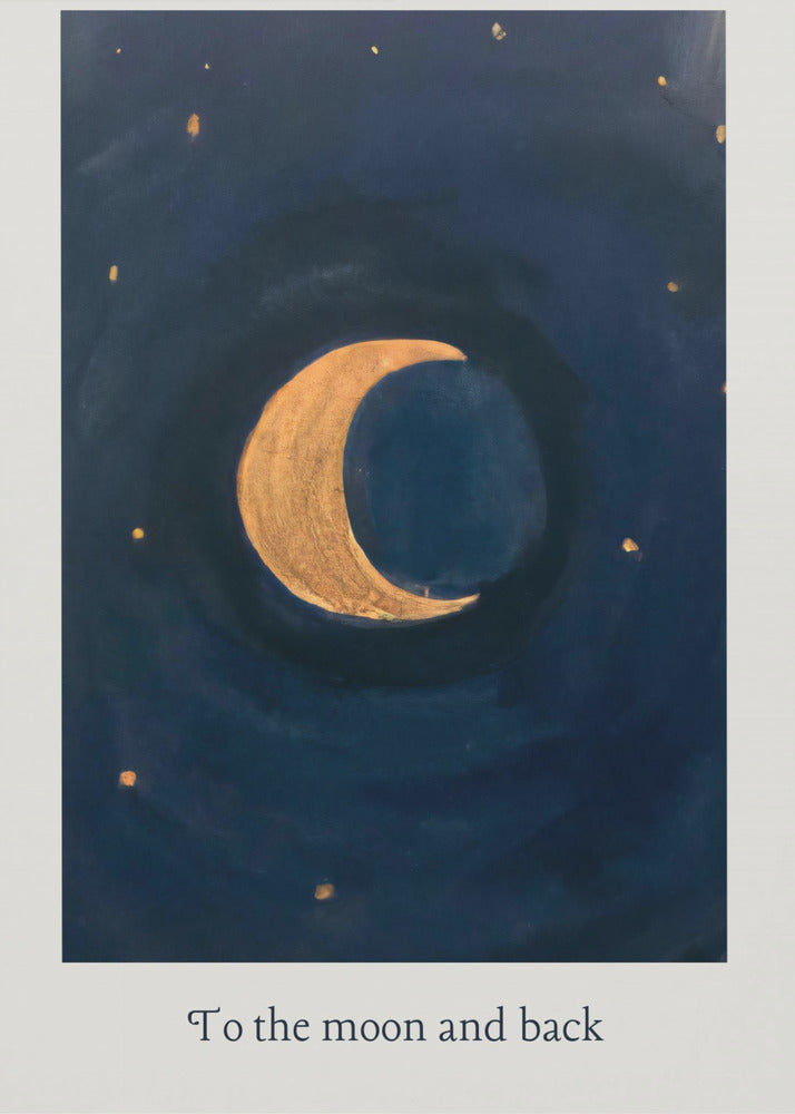 Vers la Lune et retour | Tableaux sur Toile