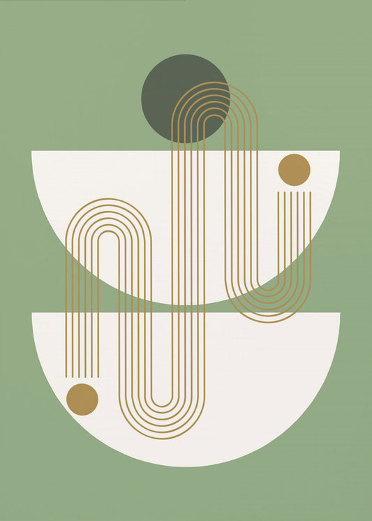 Minimalistic Lines and Geometric Shapes | Poster