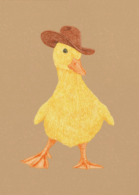 Daphne, Cowgirl-ankungen | Canvas