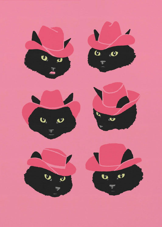 Cowgirlkatten Marcy | Canvas