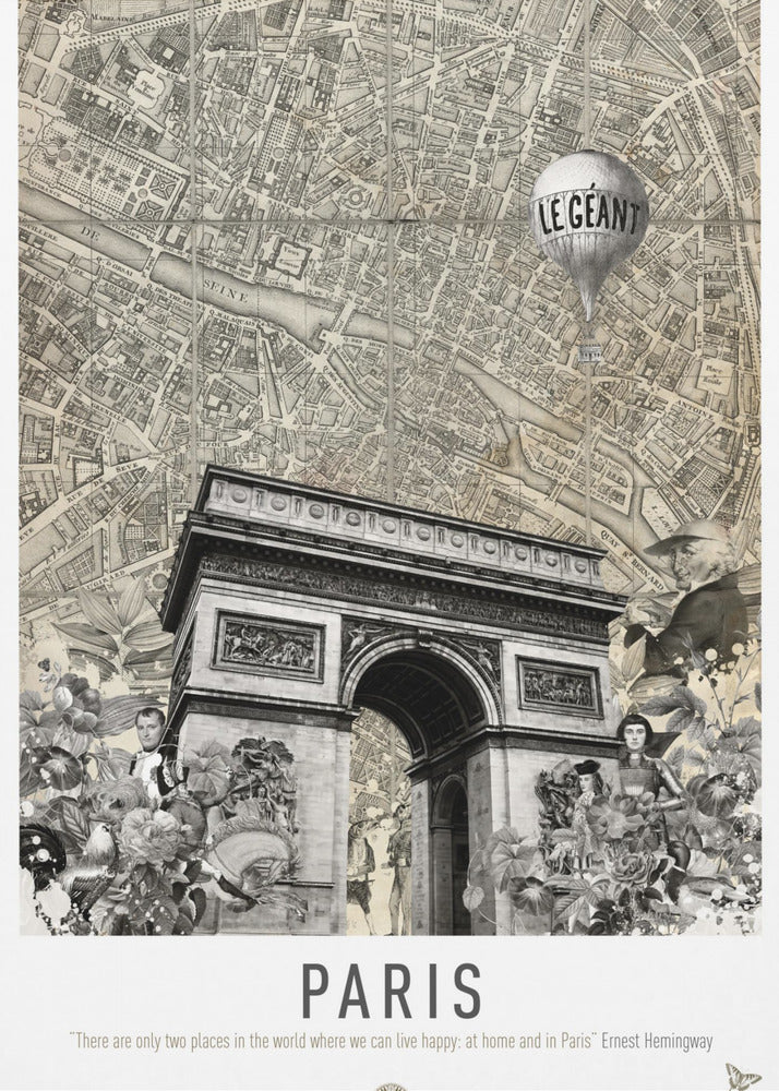 Paris (Escapades citadines) | Tableaux sur Toile
