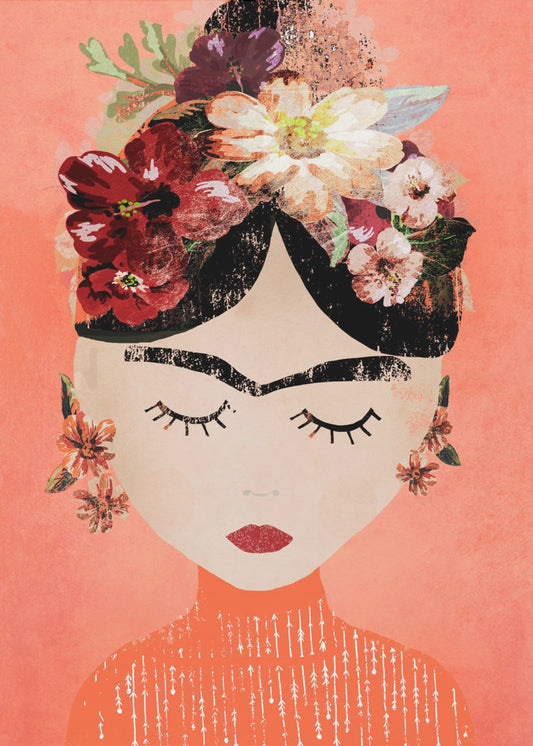 Frida (Pfirsich) | Poster