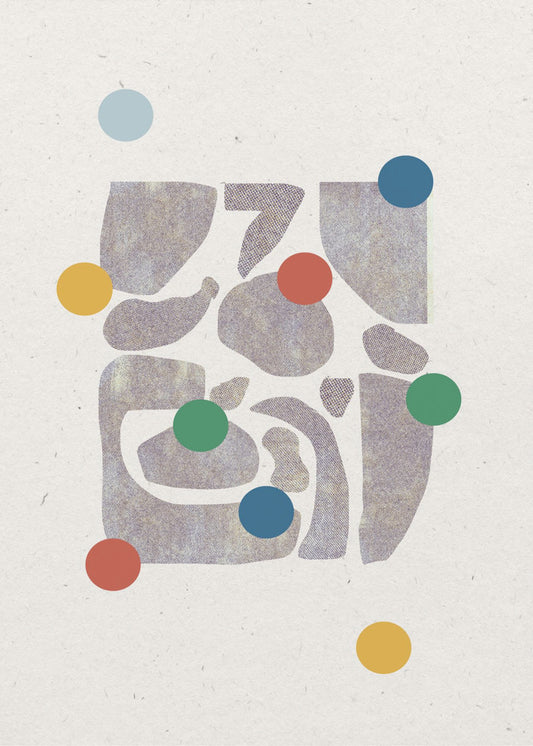 Färgglad harmoni | Poster