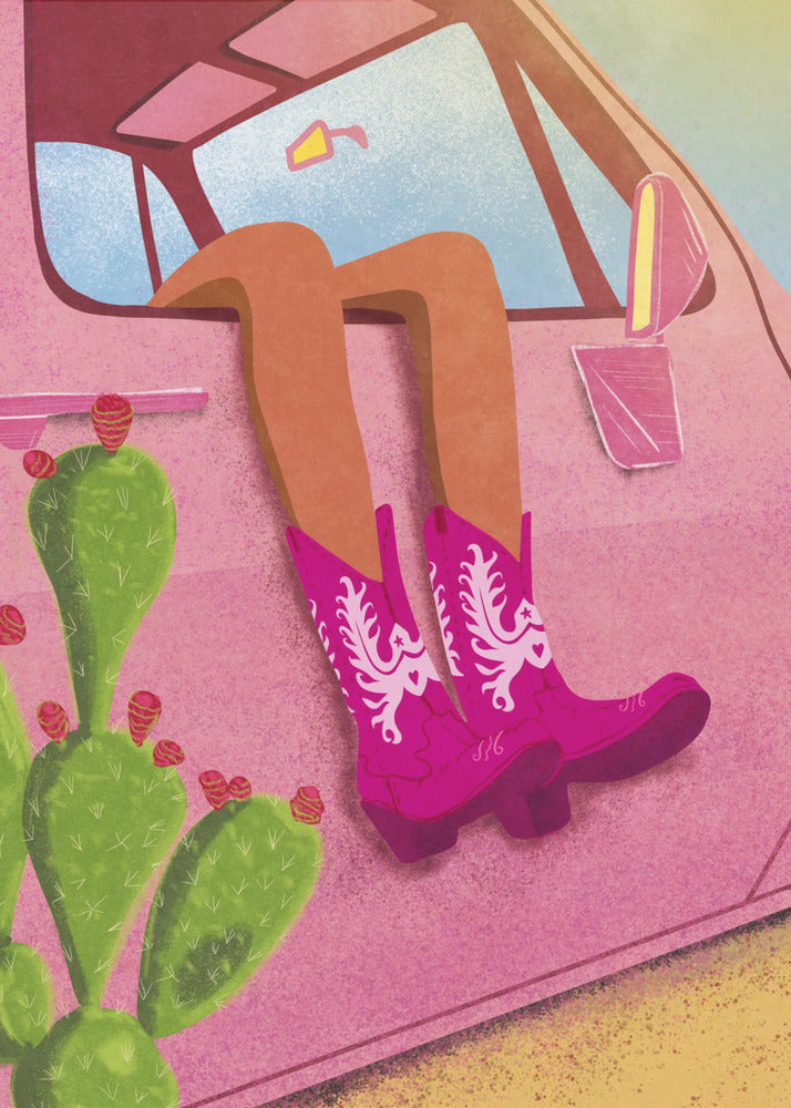 Cowgirl | Leinwand-Bilder