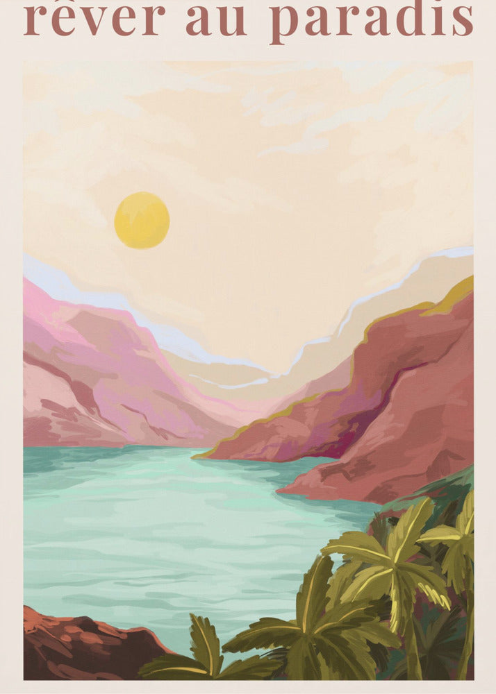 Soñando con el Paraíso - Sol | Impresiones en Lienzo