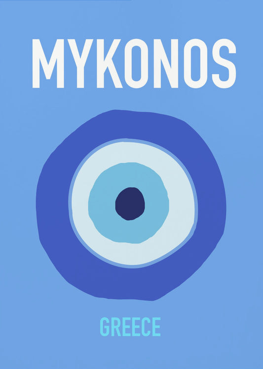 Mykonos | Lærredsbilleder