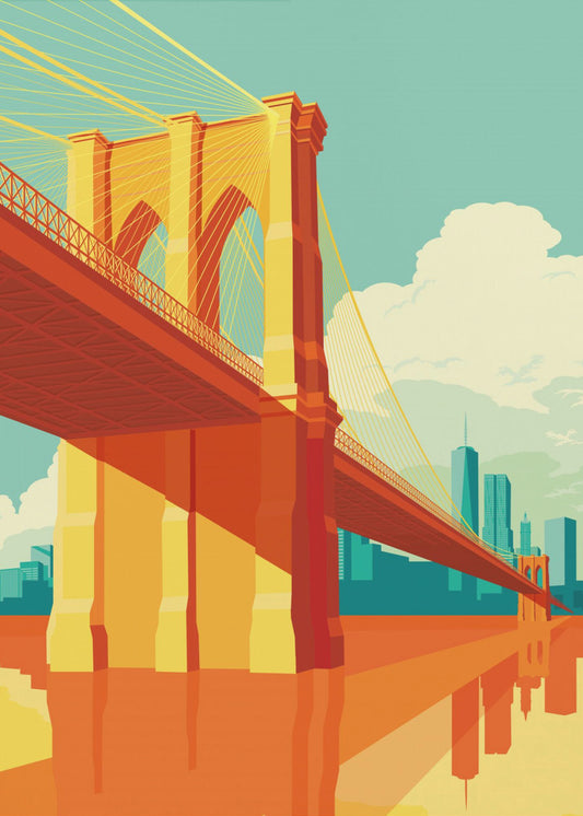 Puente de Brooklyn de Nueva York | Impresiones en Lienzo