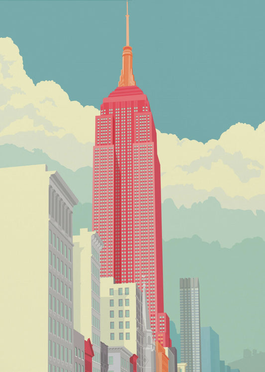 New Yorkin 5. katu | Canvastaulut