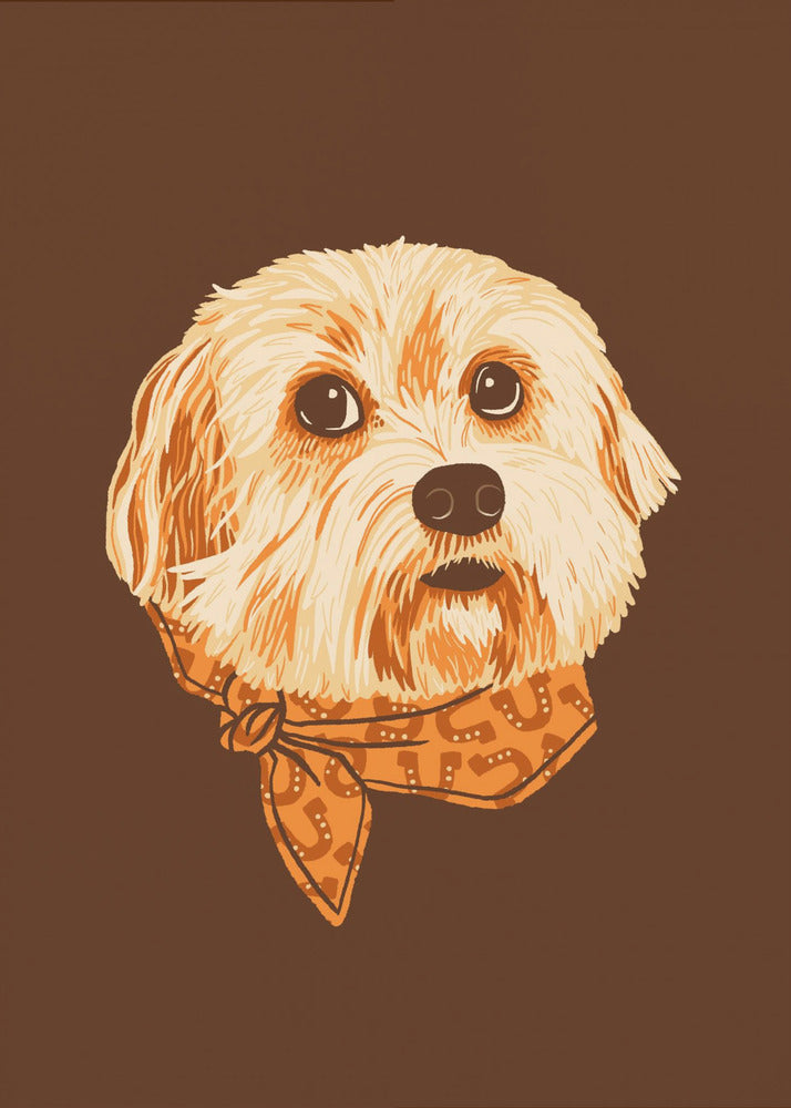 Molly de Cowgirl Pup | Canvasprints