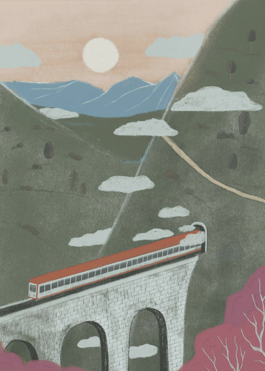 Tren | Impresiones en Lienzo