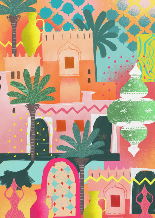 Tarde en Marruecos | Impresiones en Lienzo