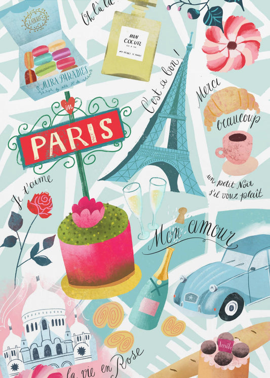 Paris Sukker Sacré-Cœur | Lærredsbilleder