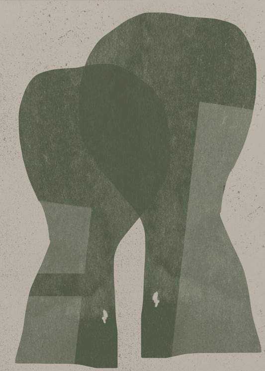 Dämpade silhuetter | Poster