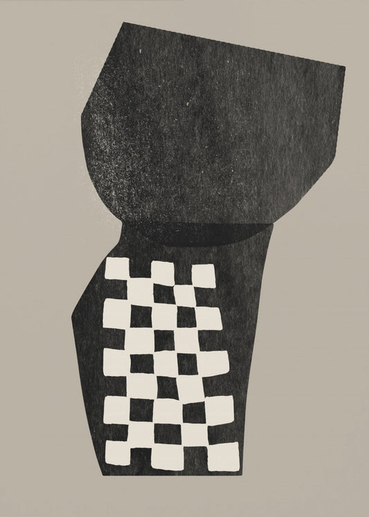Rutig abstraktion | Poster