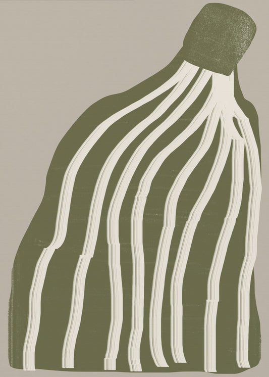Modern blomma | Poster