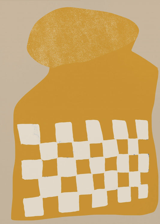 Gyllene rutig form | Poster